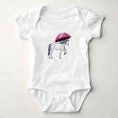 Unicorn met Umbrella Romper (Voorkant)