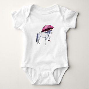 Unicorn met Umbrella Romper
