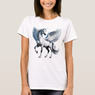 Unicorn met vleugels t-shirt