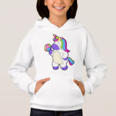 Unicorn met volleybal (Voorkant)