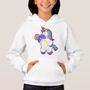 Unicorn met volleybal