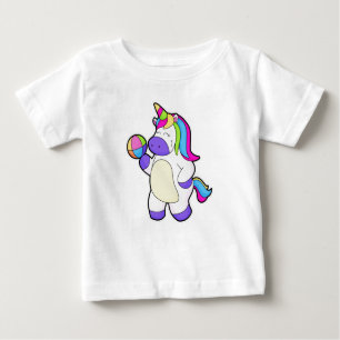 Unicorn met volleybal