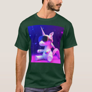 Unicorn met vr bril Cute Unicorn Lovers T-shirt