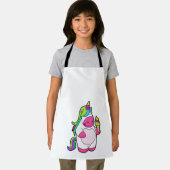 Unicorn met wafelijs schort (Insitu)