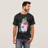 Unicorn met wafelijs t-shirt (Voorkant volledig)