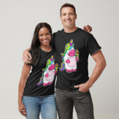 Unicorn met wafelijs t-shirt (Unisex)