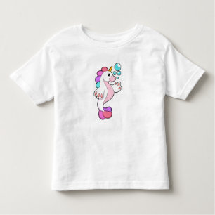Unicorn met waterbellen.PNG Kinder Shirts