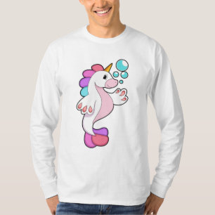 Unicorn met waterbellen.PNG T-shirt