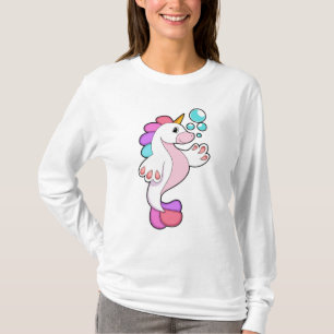 Unicorn met waterbellen.PNG T-shirt