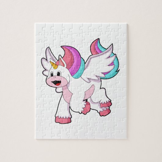 Unicorn met Wing.PNG Legpuzzel (Verticaal)