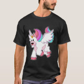 Unicorn met Wing.PNG T-shirt (Voorkant)
