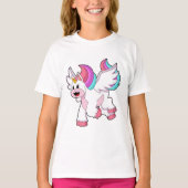 Unicorn met Wing.PNG T-shirt (Voorkant)