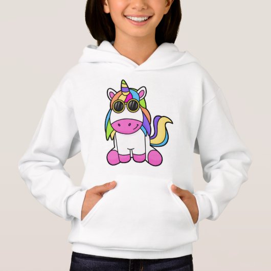 Unicorn met zonnebril (Voorkant)