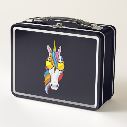 Unicorn met zonnebril (Voorkant)