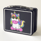 Unicorn met zonnebril (Achterkant)