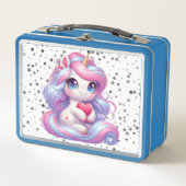 Unicorn Metal Lunch Box (Voorkant)