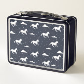 Unicorn Midnight Sky Pattern - Gepersonaliseerd (Achterkant)