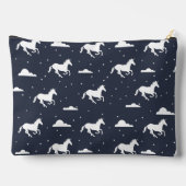 Unicorn Midnight Sky Pattern - Gepersonaliseerd Etui (Achterkant)