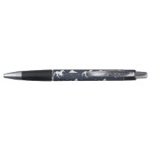Unicorn Midnight Sky Pattern - Gepersonaliseerd Pen (Achterkant)