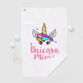 Unicorn Mimi-shirt Golfhanddoek (Insitu)