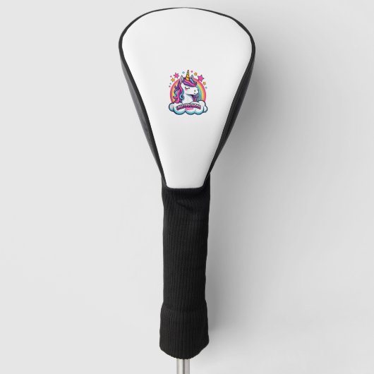 Unicorn Mode Activated Tanktop Golfheadcover (Voorkant)