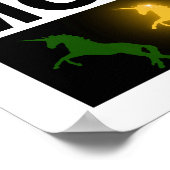 Unicorn Mode Standby Funny Poster (Hoek)