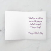 Unicorn Moederdag Kaart (Binnen)