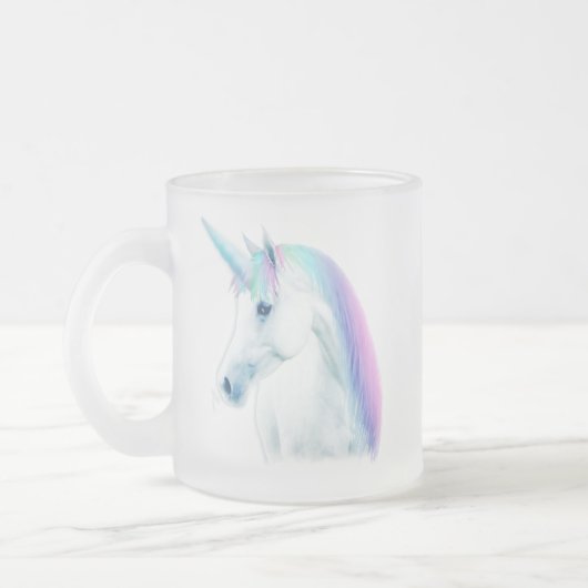 Unicorn-Mok Matglas Koffiemok (Links)