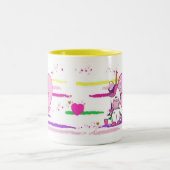 Unicorn mok met vrolijke kleuren - Unicorn mug (Center)
