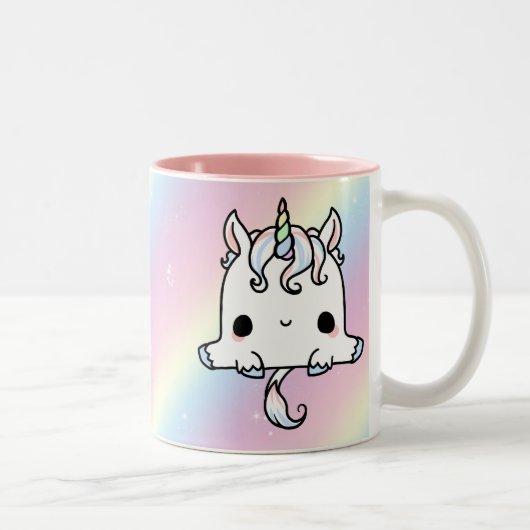 Unicorn-Mok Tweekleurige Koffiemok (Rechts)