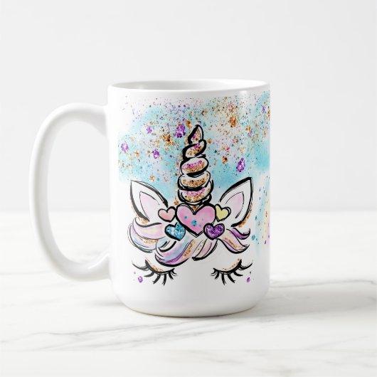 Unicorn Mok Whimsical & Cute Coffee Mok (Links)