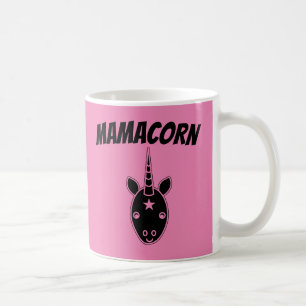 UNICORN MOM MAMAMACORN COFFEE MUGS CUPS KOFFIEMOK