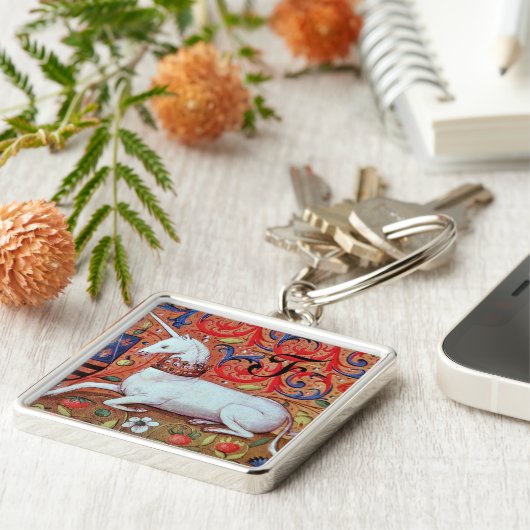 UNICORN MONOGRAM SLEUTELHANGER (Zijkant)