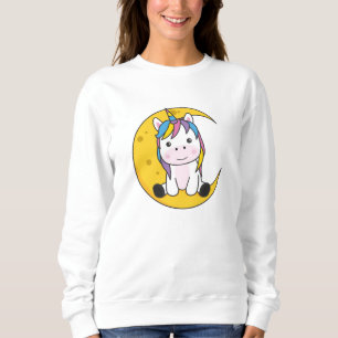Unicorn Moon Good Night Sweet Animals Unicorn Trui