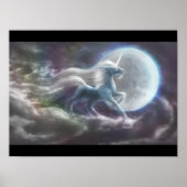 Unicorn Moon Poster (Voorkant)
