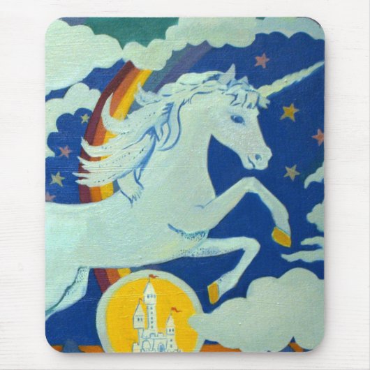 unicorn mousepad muismat (Voorkant)