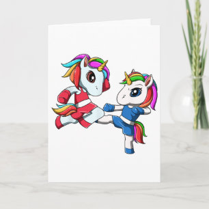 Unicorn Muay Thai - Nak Muay, Kickbokscadeau  Kaart