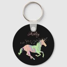 Unicorn multicolored sterren en naam