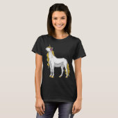 Unicorn Musician Headphone Music T-shirt (Voorkant volledig)