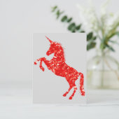 Unicorn Mythical creature Briefkaart (Staand voorkant)