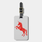 Unicorn Mythical creature sprookje Bagagelabel (Voorkant verticaal)