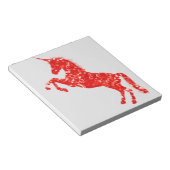 Unicorn Mythical creature sprookje Notitieblok (Schuin)