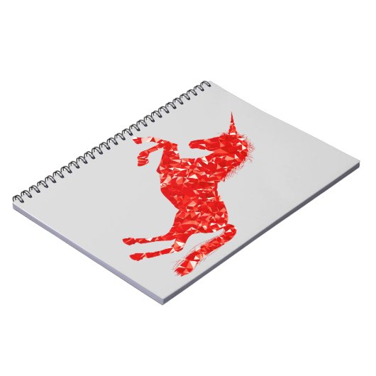 Unicorn Mythical creature sprookje Notitieboek (Linkerzijde)