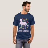 Unicorn Myths en Legends American Saddlebred T-shirt (Voorkant volledig)