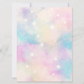 Unicorn Name Game Birthday & Baby shower (Achterkant)