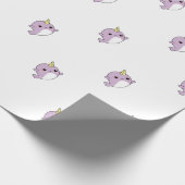 UNICORN NARWHAL shirten, accessoires, giften Cadeaupapier (Hoek)