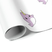 UNICORN NARWHAL shirten, accessoires, giften Cadeaupapier (Rol Hoek)