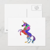 UNICORN Natuur n Dromen Briefkaart (Voorkant / Achterkant)