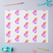 Unicorn Neon Tissuepapier (Craft)