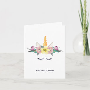 Unicorn Note Kaart